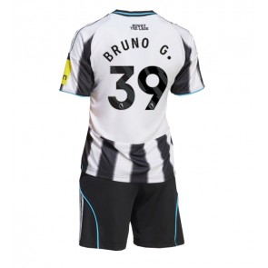 Newcastle United Bruno Guimaraes #39 Domaci Dres za Dječji 2025-26 Kratak Rukavima (+ kratke hlače)